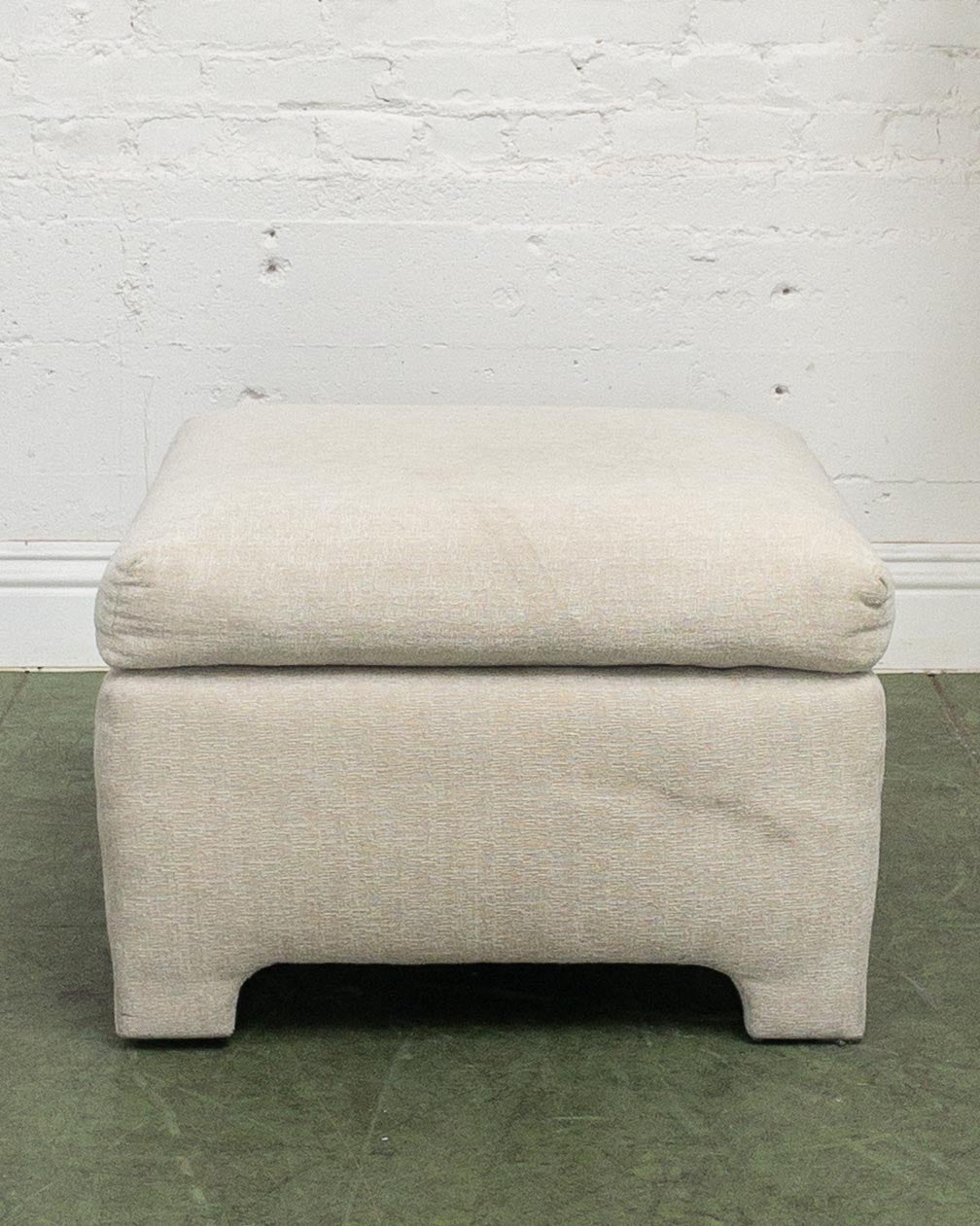 Vintage Parsons Ottoman