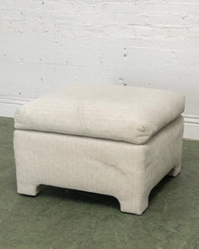 Vintage Parsons Ottoman