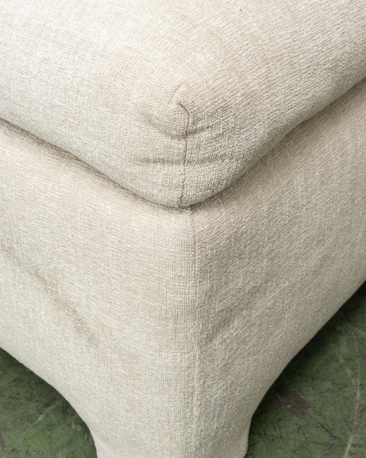 Vintage Parsons Ottoman