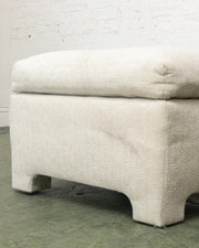 Vintage Parsons Ottoman