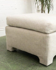 Vintage Parsons Ottoman