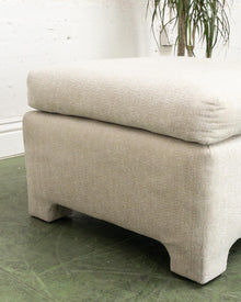 Vintage Parsons Ottoman
