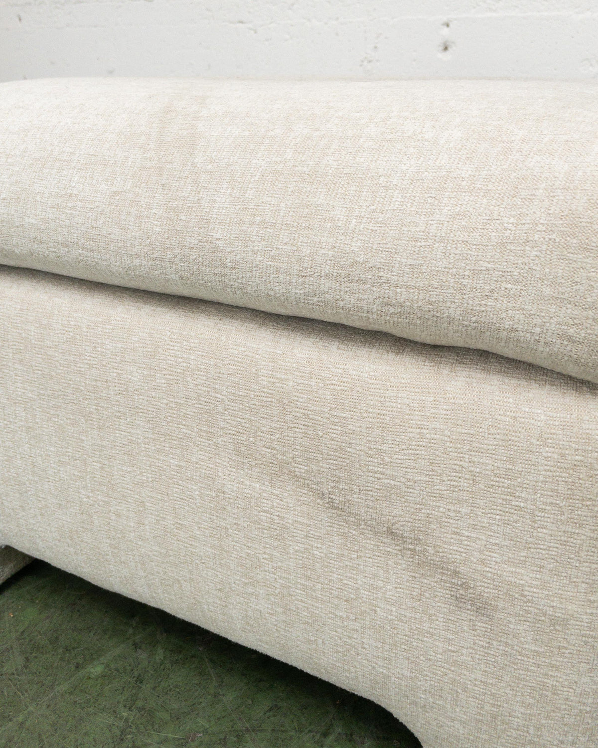 Vintage Parsons Ottoman