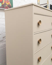 Almond Art Deco Dresser