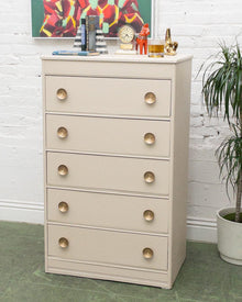 Almond Art Deco Dresser