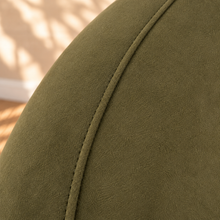 Axel Swivel Accent Chair in Olive Green