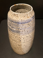 Large Specked Brown Studio Stoneware Pottery