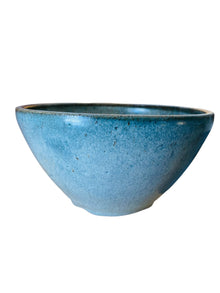 Palm Springs Blue Gray Glazed Bowl