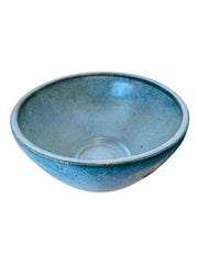 Palm Springs Blue Gray Glazed Bowl