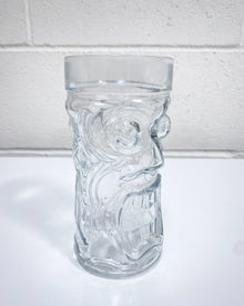 Tiki Mask Tall Drinking Glass
