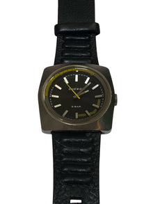 Diesel 5 Bar Watch with Yellow Accent