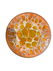 Beautiful 6” Diameter Enamel Catchall