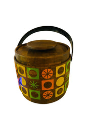 Mid Century Tiki Ice Bucket