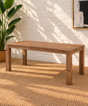 Callan Dining Table in Natural Brown