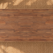 Callan Dining Table in Natural Brown