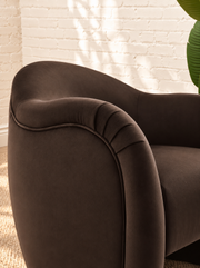 Capri Lounge Chair in Espresso