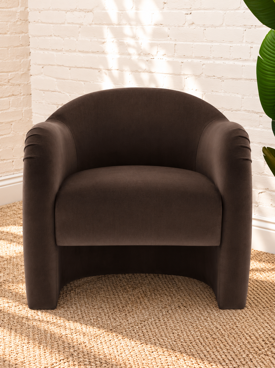 Capri Lounge Chair in Espresso