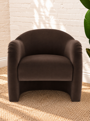 Capri Lounge Chair in Espresso