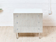 1970s Vintage Atomic Glass Dresser, 32-Inch