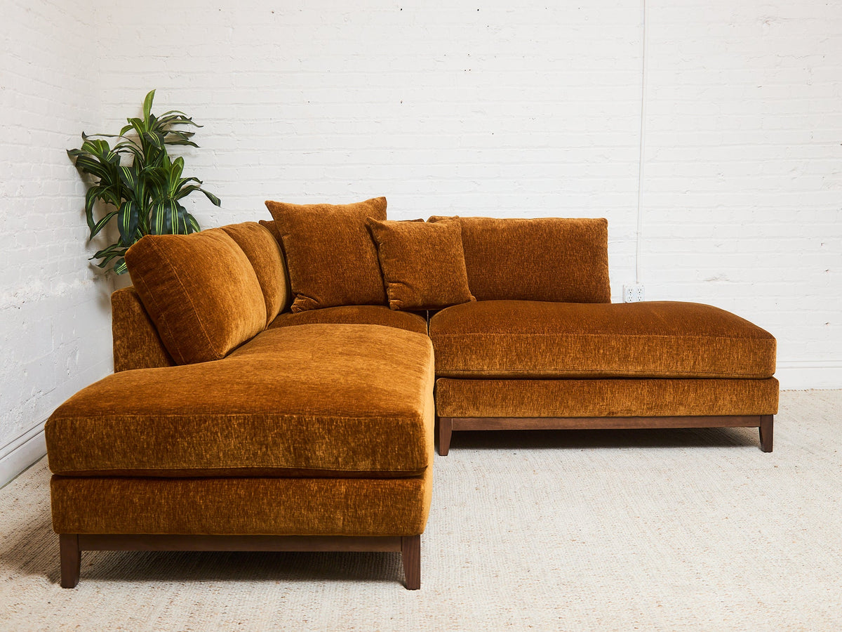 Lisette 3 Piece Double Bumper in Thriller Amber