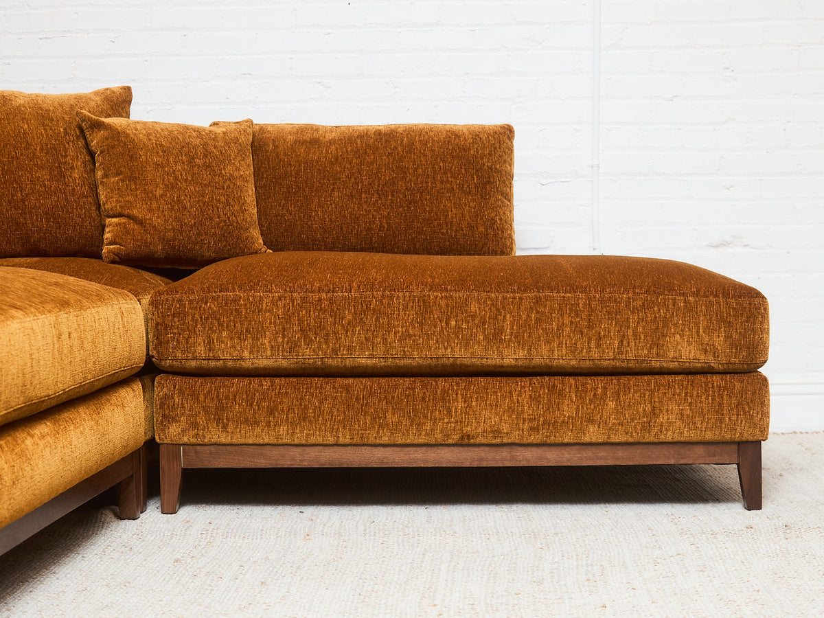 Lisette 3 Piece Double Bumper in Thriller Amber