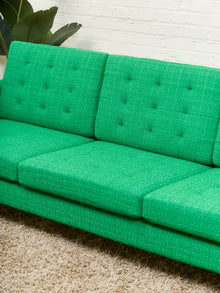 Don Sofa in Grass Green Tweed