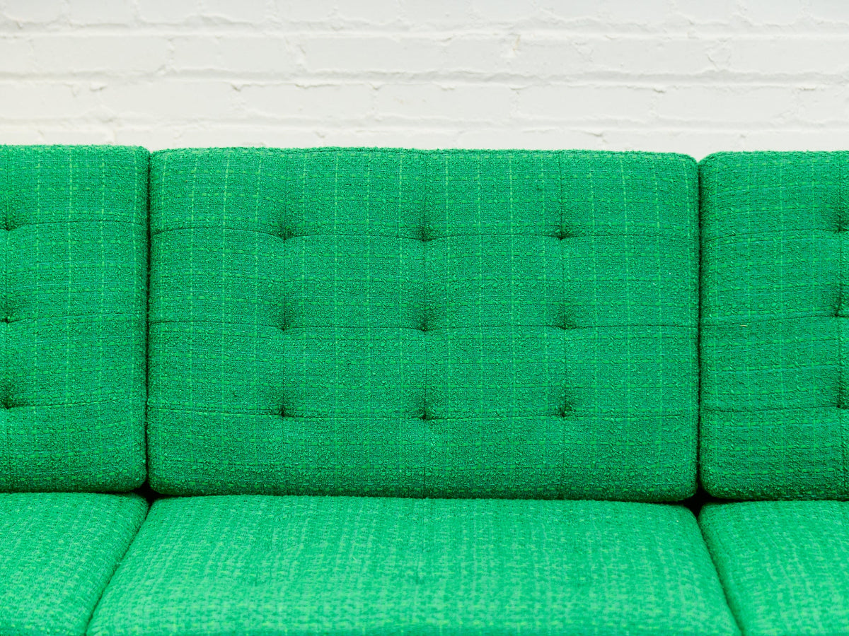 Don Sofa in Grass Green Tweed