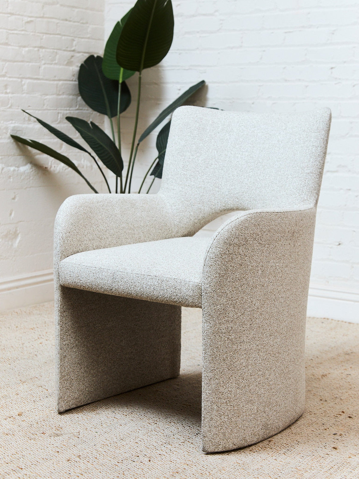Bernhardt Loggia Upholstery Arm Chair in Beige