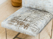 Milo Baughman Dining Chairs in Knoll Fabric set of 8