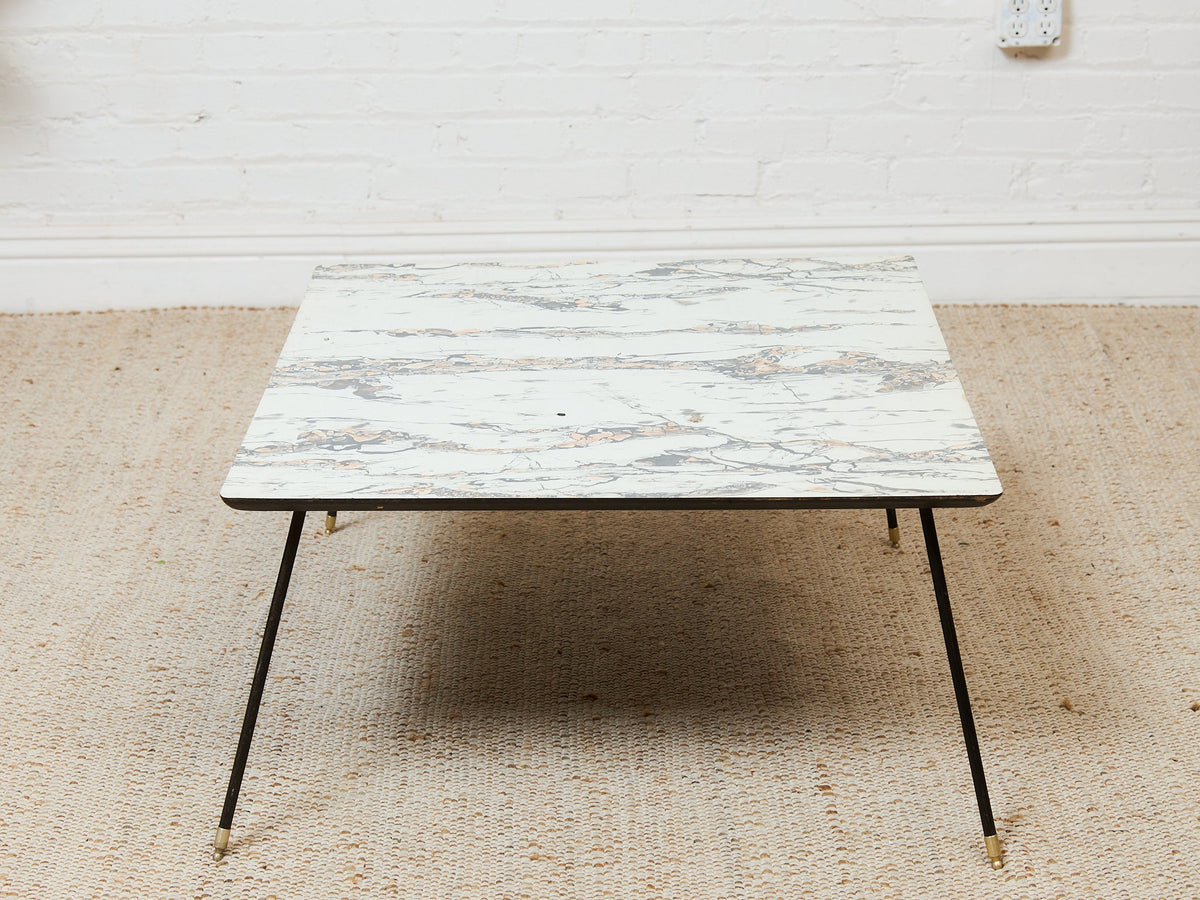 Faux Marble 1960’s Coffee Table