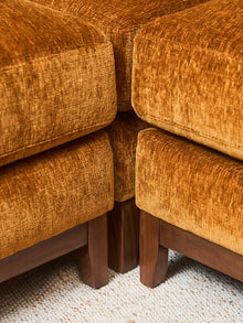 Lisette 3 Piece Double Bumper in Thriller Amber