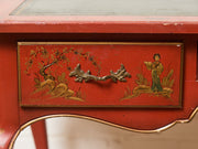 Louis XV Style Chinoiserie Writing Desk by Baker with Matching Chair