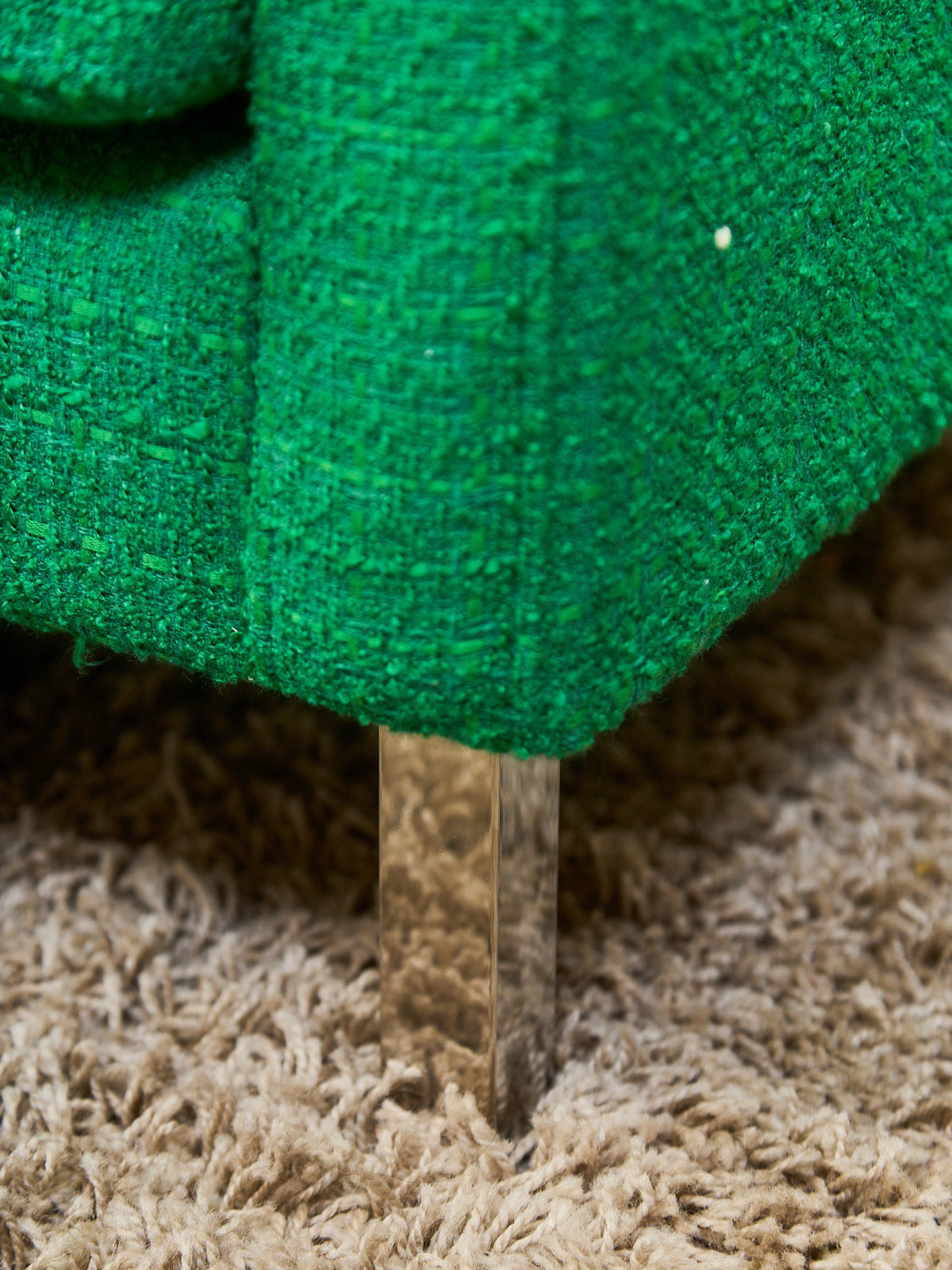 Don Sofa in Grass Green Tweed