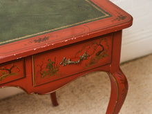 Louis XV Style Chinoiserie Writing Desk by Baker with Matching Chair