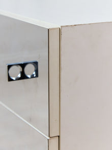 1970s Vintage Atomic Glass Dresser, 32-Inch