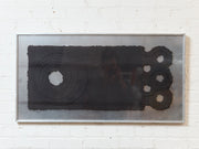 1970's Relief Sculpture Art Framed