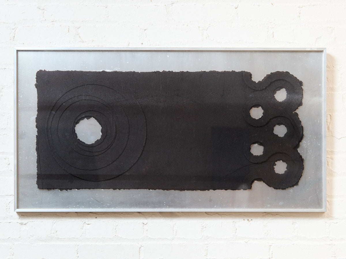 1970's Relief Sculpture Art Framed