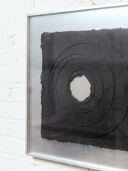 1970's Relief Sculpture Art Framed