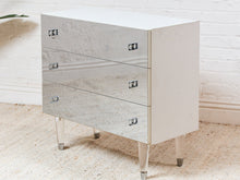 1970s Vintage Atomic Glass Dresser, 32-Inch