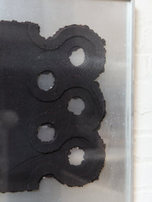 1970's Relief Sculpture Art Framed