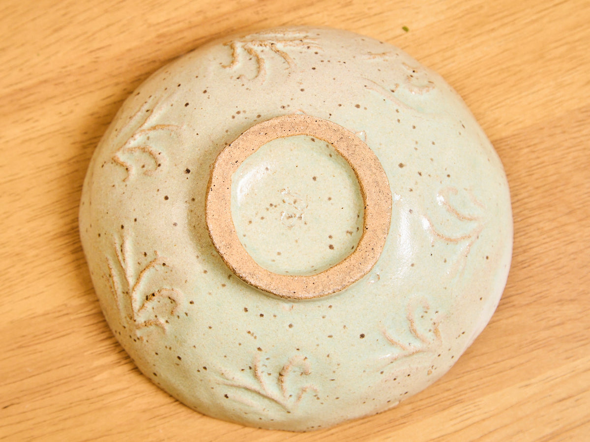 Wabi Sabi celadon Glazed Catchall