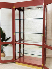 Italian 1970s Luxury Department Store Display Cabinet