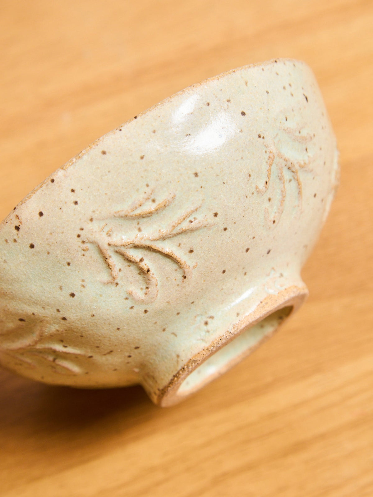 Wabi Sabi celadon Glazed Catchall