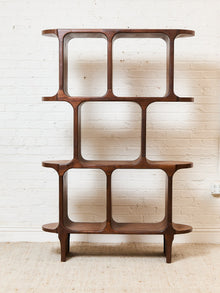 Sunbeam Exclusive Solid Walnut Atomic Shelf