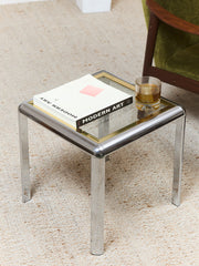 Paul Evans Chrome End Table