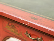 Louis XV Style Chinoiserie Writing Desk by Baker with Matching Chair