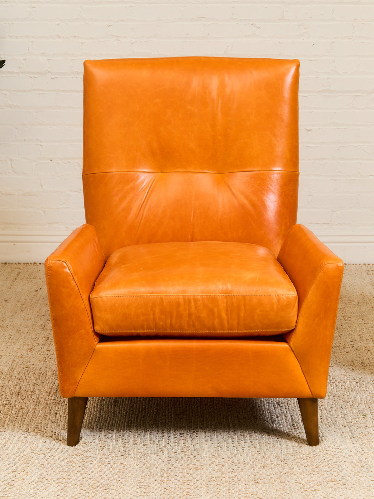 Maddox Chair in Monte Blanc Leather