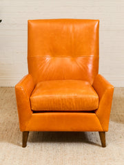 Maddox Chair in Monte Blanc Leather