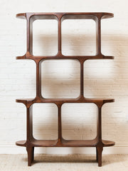 Sunbeam Exclusive Solid Walnut Atomic Shelf