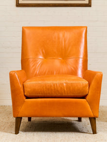 Maddox Chair in Monte Blanc Leather